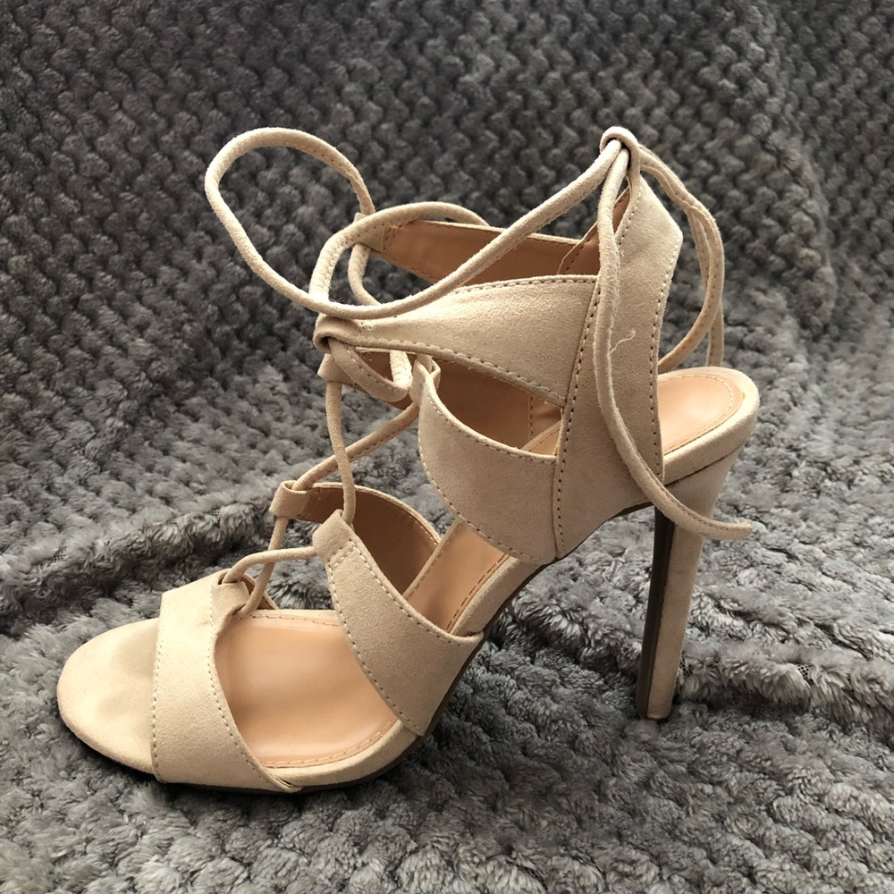Candies beige heels